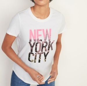 Old Navy Graphic Tee New York City Lrg